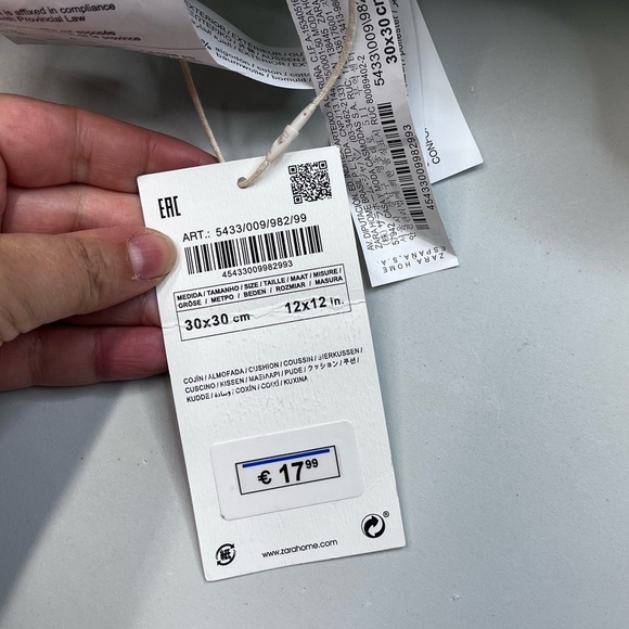 NWT Zara Kids Cute Animal Pillow - Picture 6 of 10